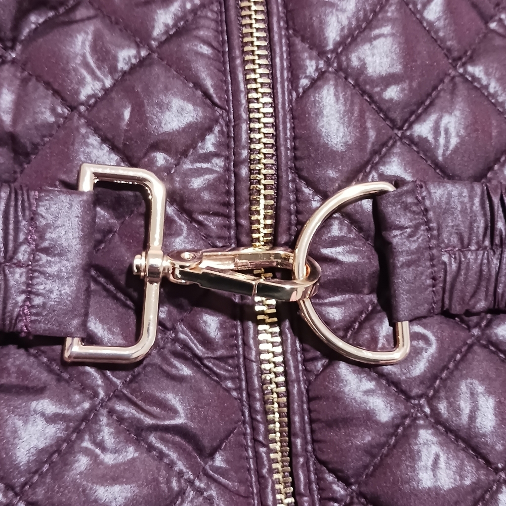 Via Spiga Quilted Clip Belt Coat - Picture 7 of 11